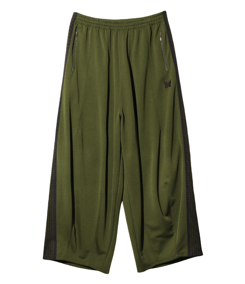 NEEDLES H.D. TRACKPANTS - OLIVE