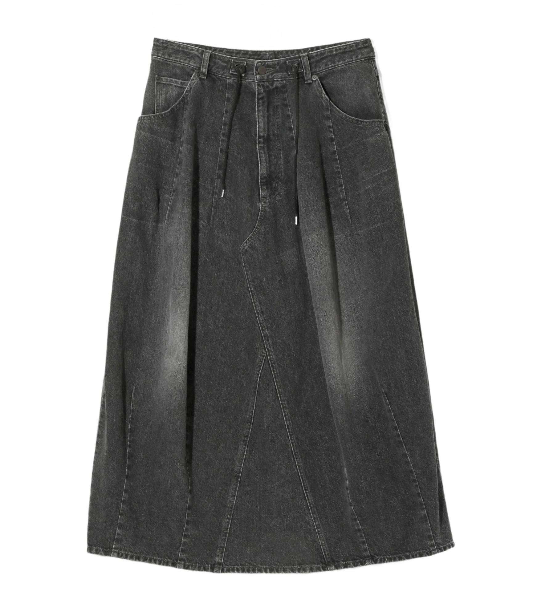 H.D. Jean Skirt - Black - 12oz Denim