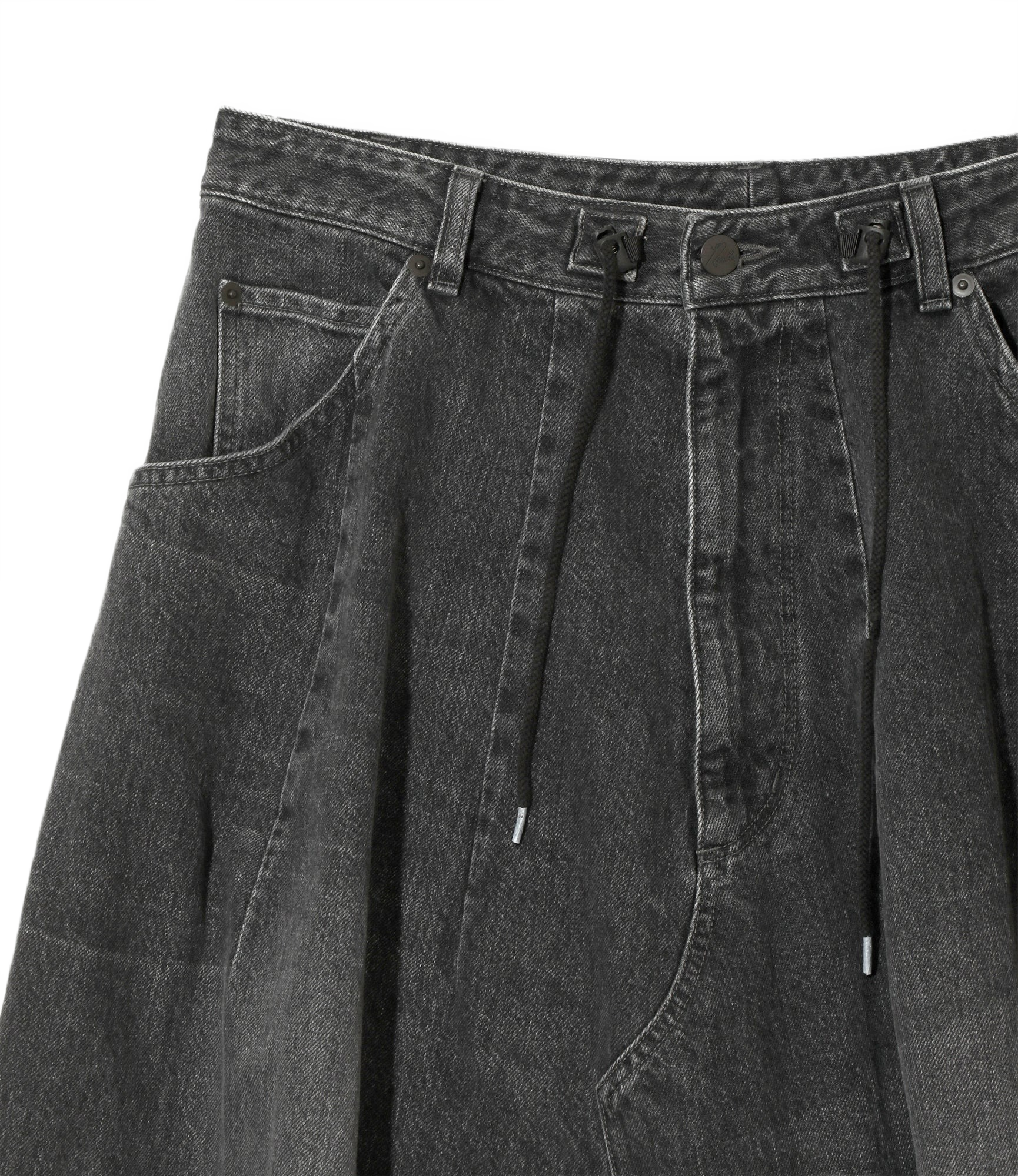 H.D. Jean Skirt - Black - 12oz Denim