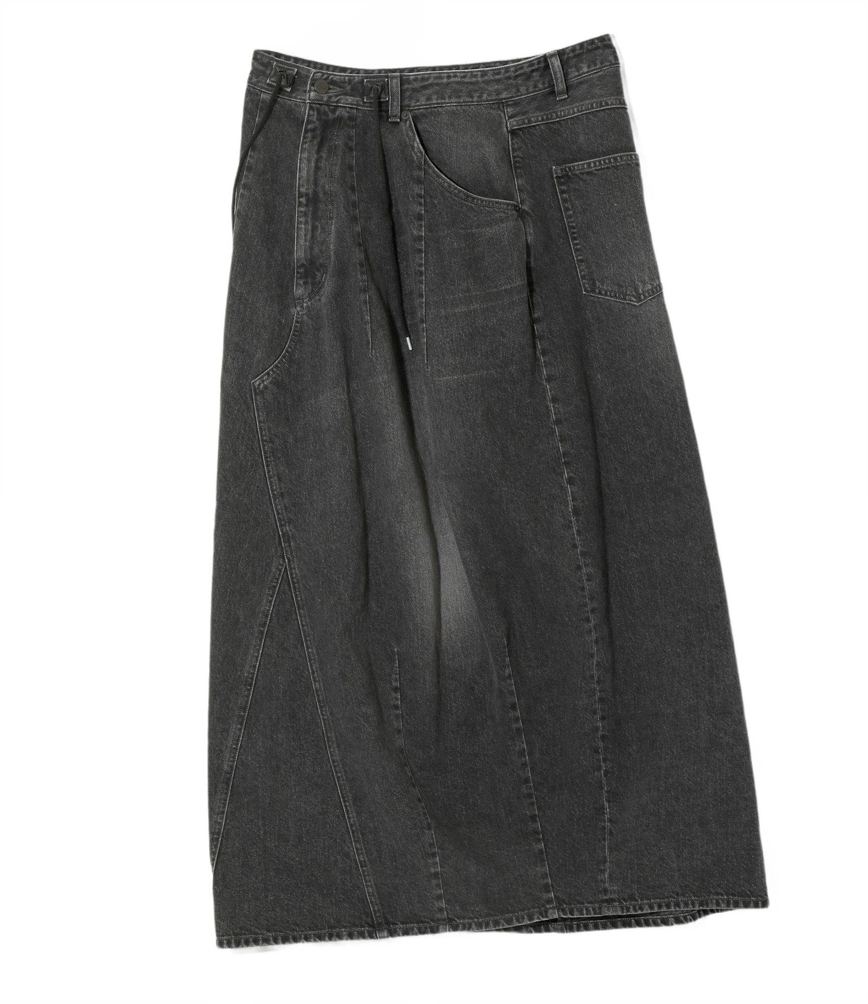 H.D. Jean Skirt - Black - 12oz Denim