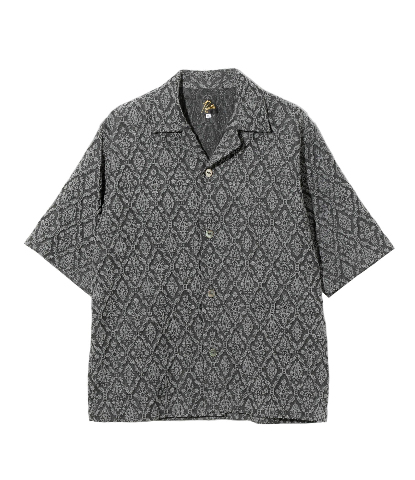 Cabana Shirt - Grey - Victorian Jacquard