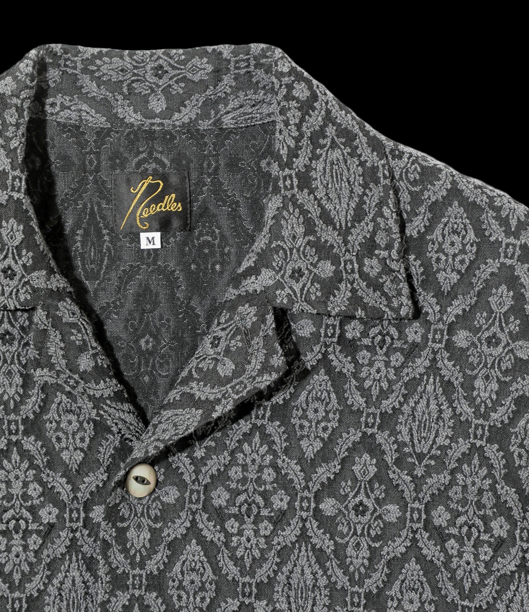 Cabana Shirt - Grey - Victorian Jacquard