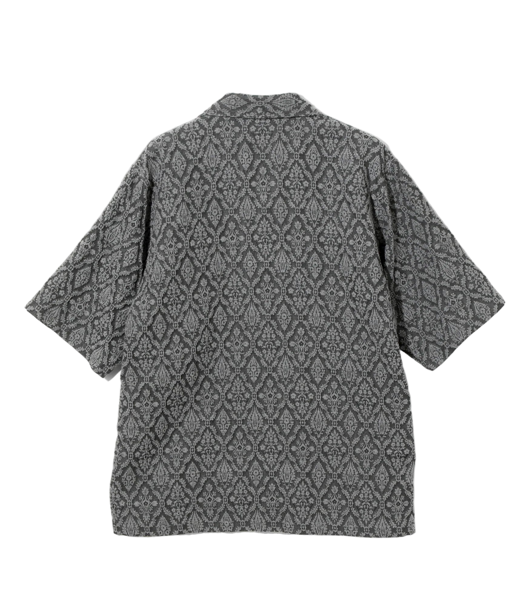 Cabana Shirt - Grey - Victorian Jacquard