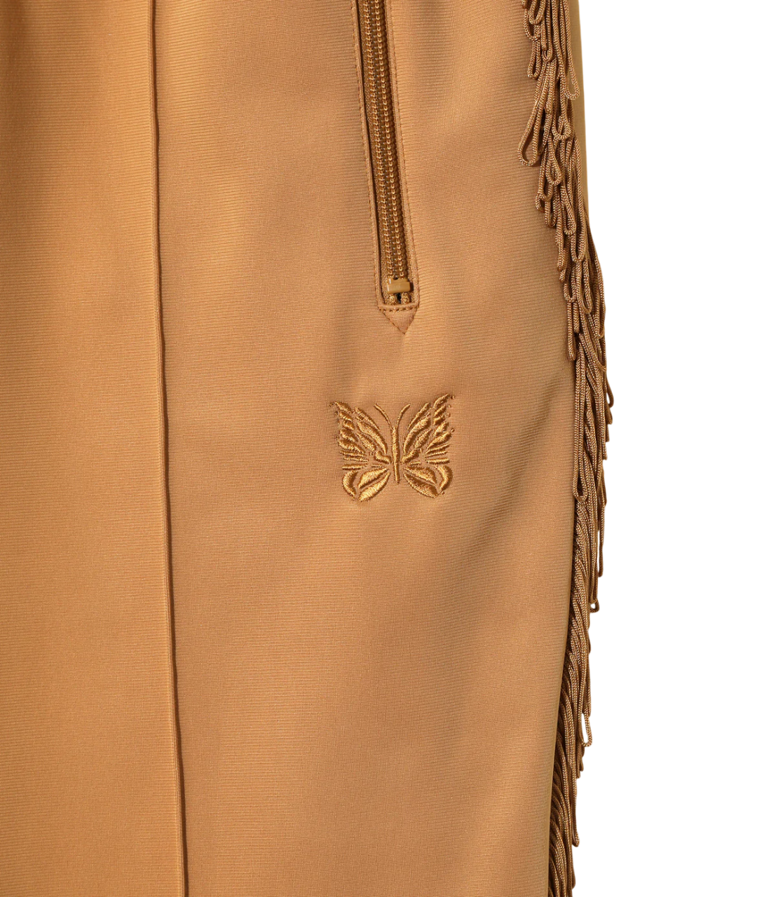 Fringe Track Pant - Gold - Tricot Jersey