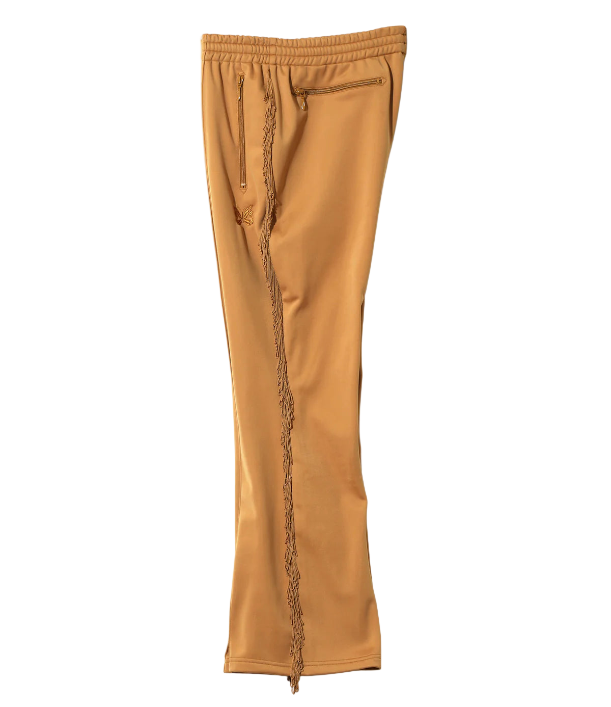 Fringe Track Pant - Gold - Tricot Jersey