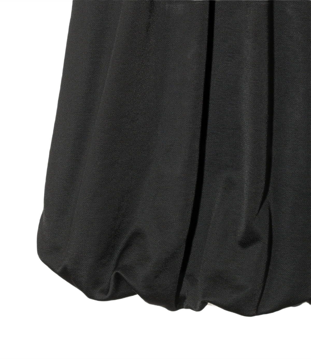 Balloon Track Skirt - Black - Bright Jersey