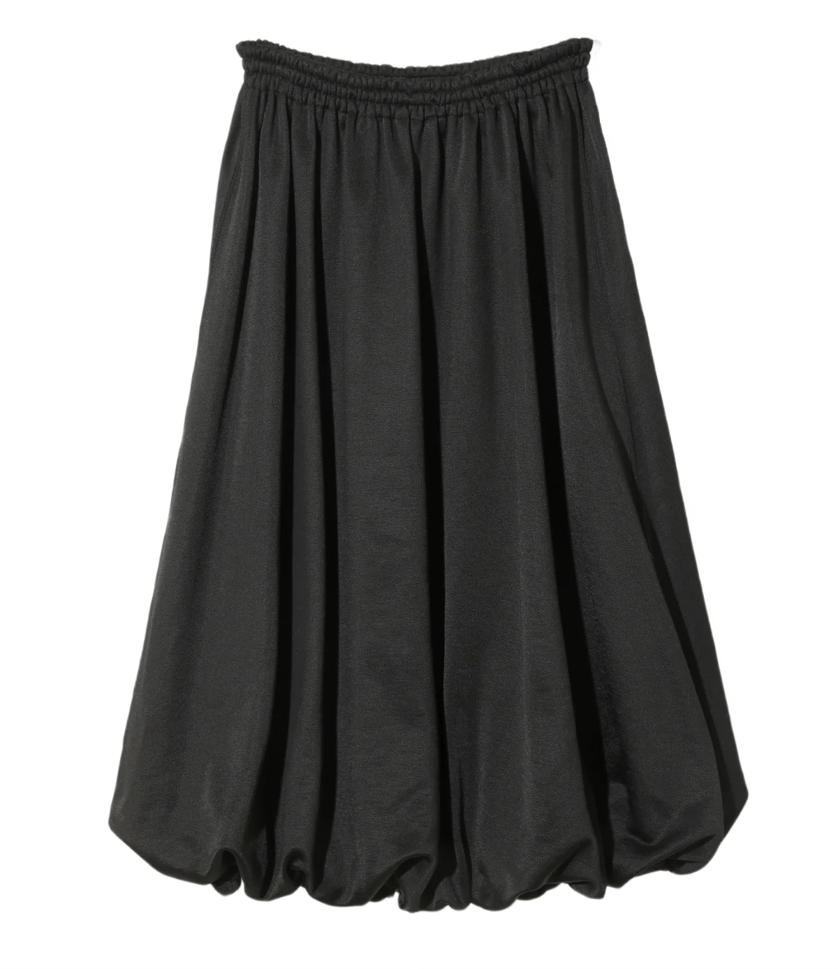 Balloon Track Skirt - Black - Bright Jersey