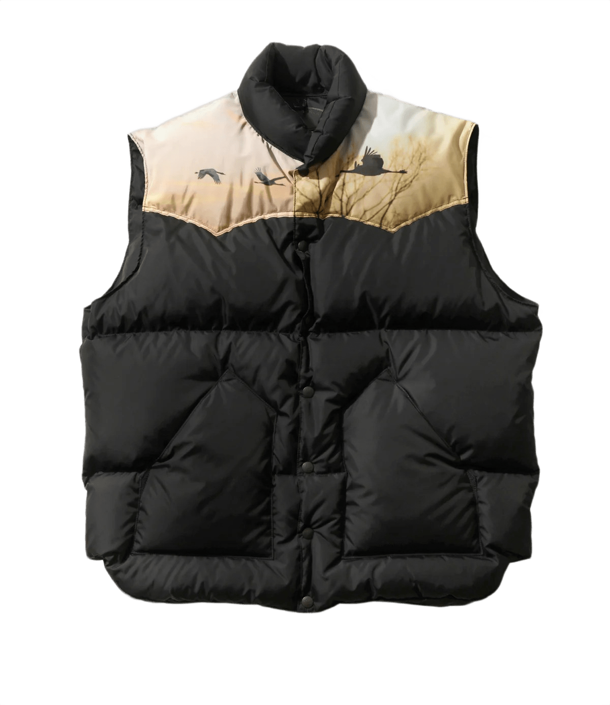 Needles x Rocky Mountain Featherbed - Vest - Black - Needles Official Store | Track Pants Jackets and Collections