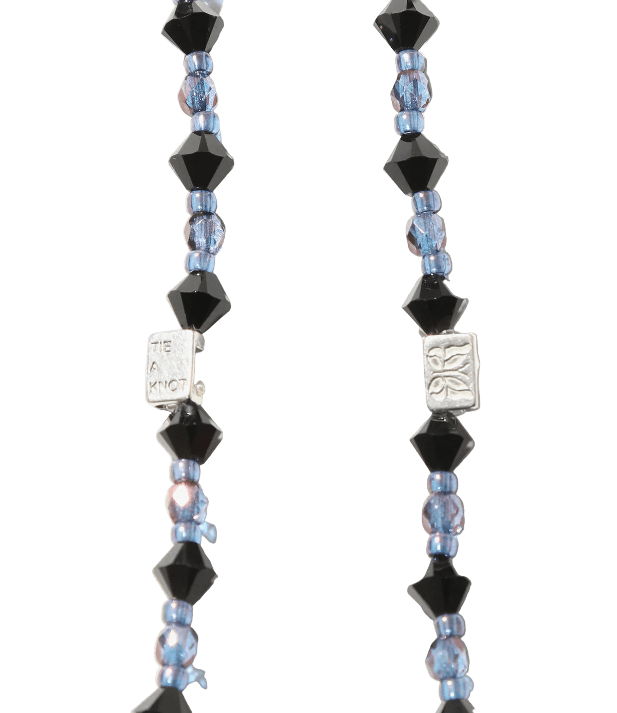Needles x Tie A Knot - Crystal Beads Long Necklace - Black x Purple - Needles Official Store | Track Pants Jackets and Collections
