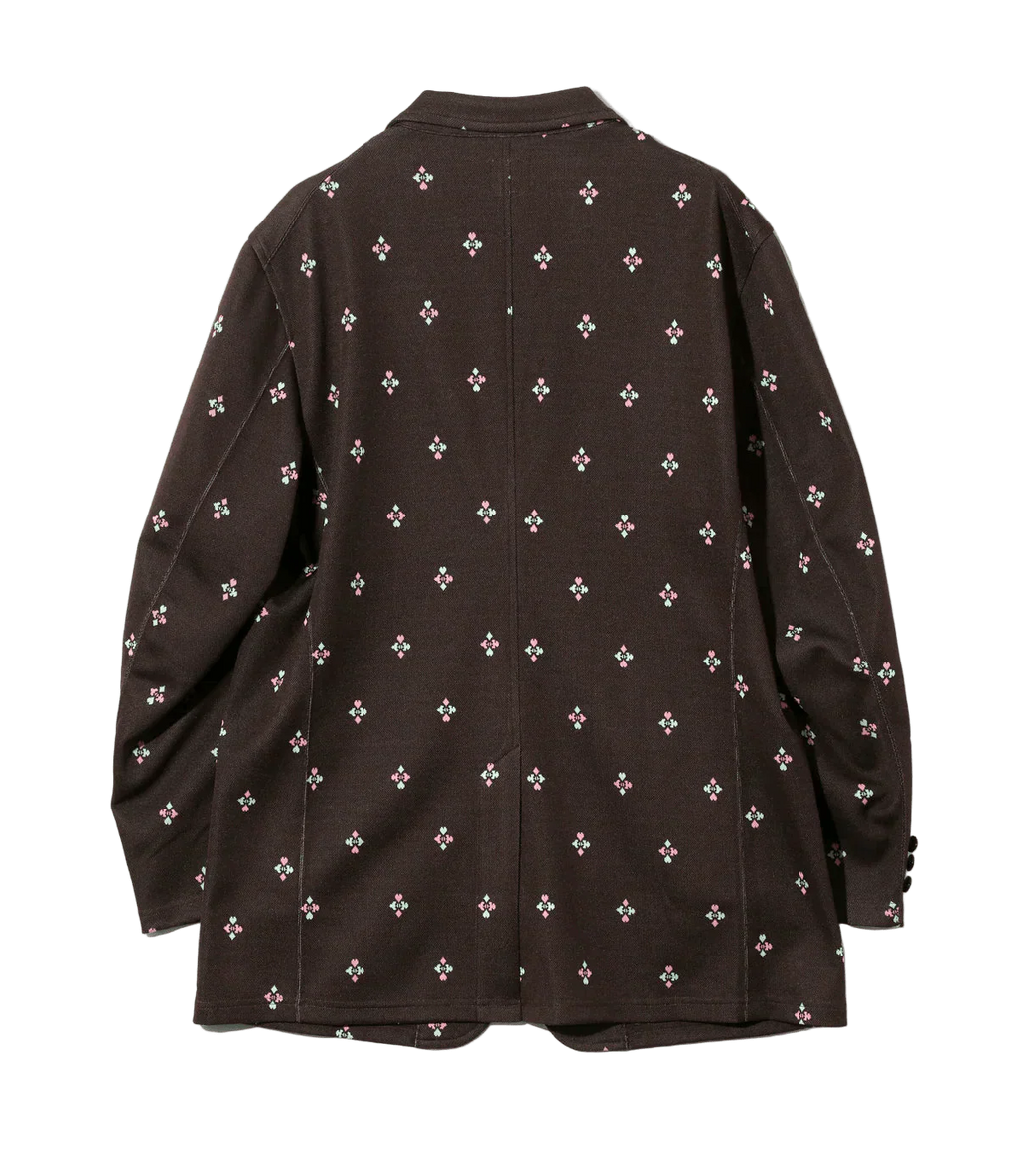 2B Jacket - Blackjack - Poly Jacquard - Needles Official Store | Track Pants Jackets and Collections