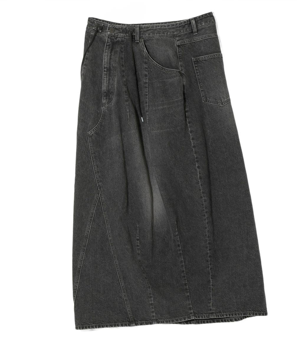 H.D. Jean Skirt - Black - 12oz Denim