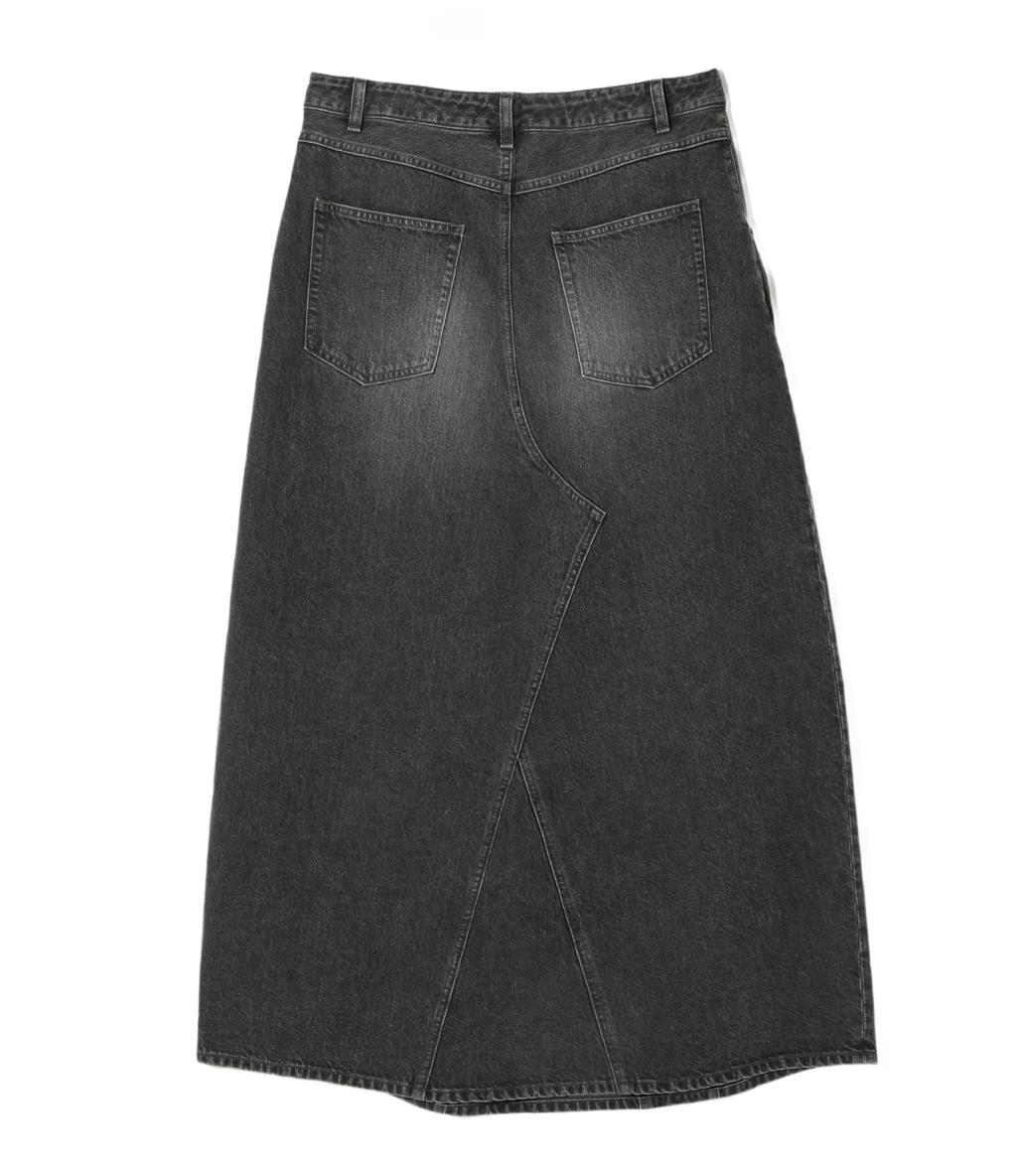 H.D. Jean Skirt - Black - 12oz Denim