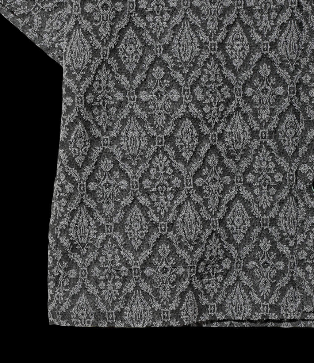 Cabana Shirt - Grey - Victorian Jacquard