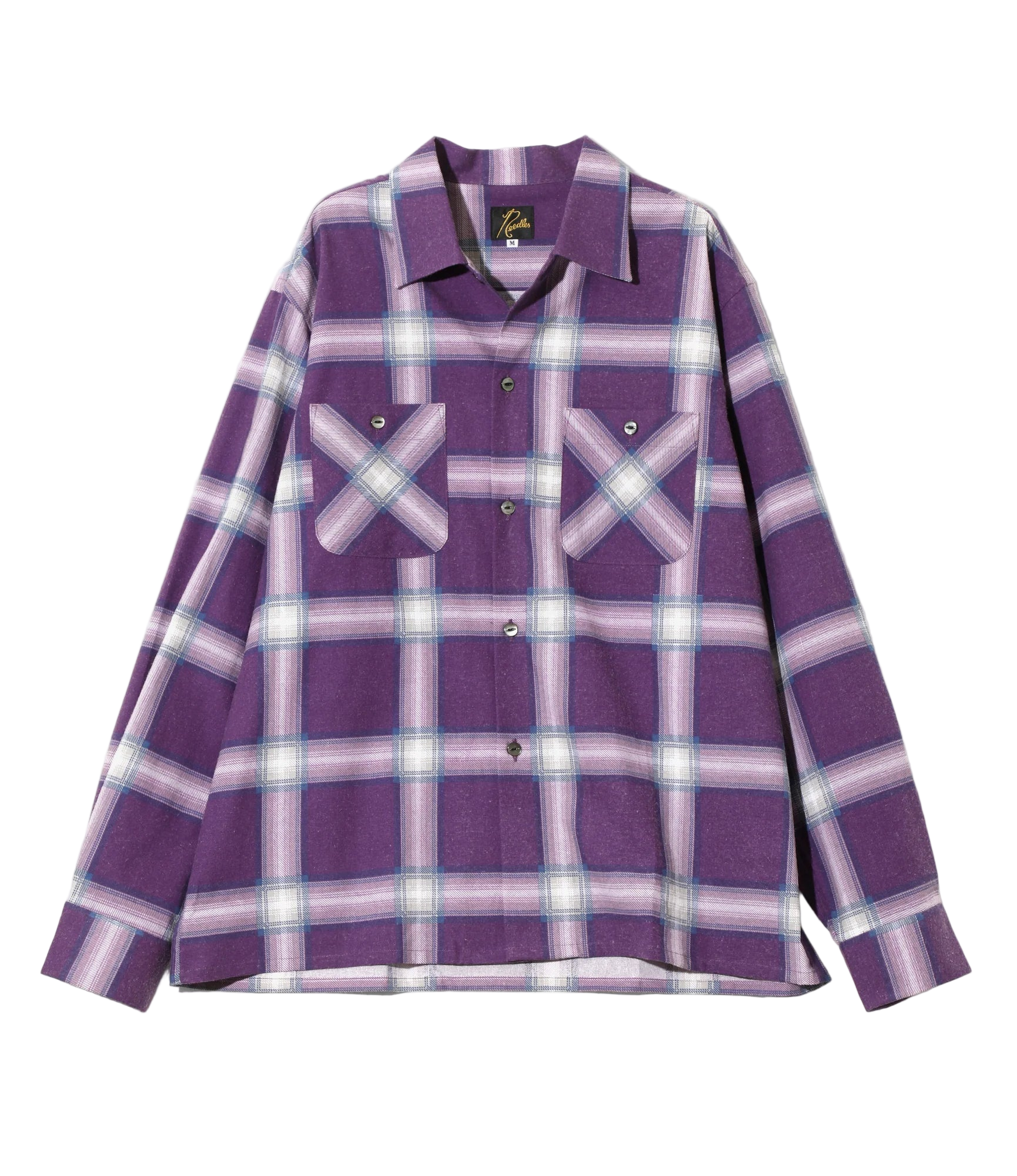 One-Up Shirt - Purple - Printed Flannel / Plaid