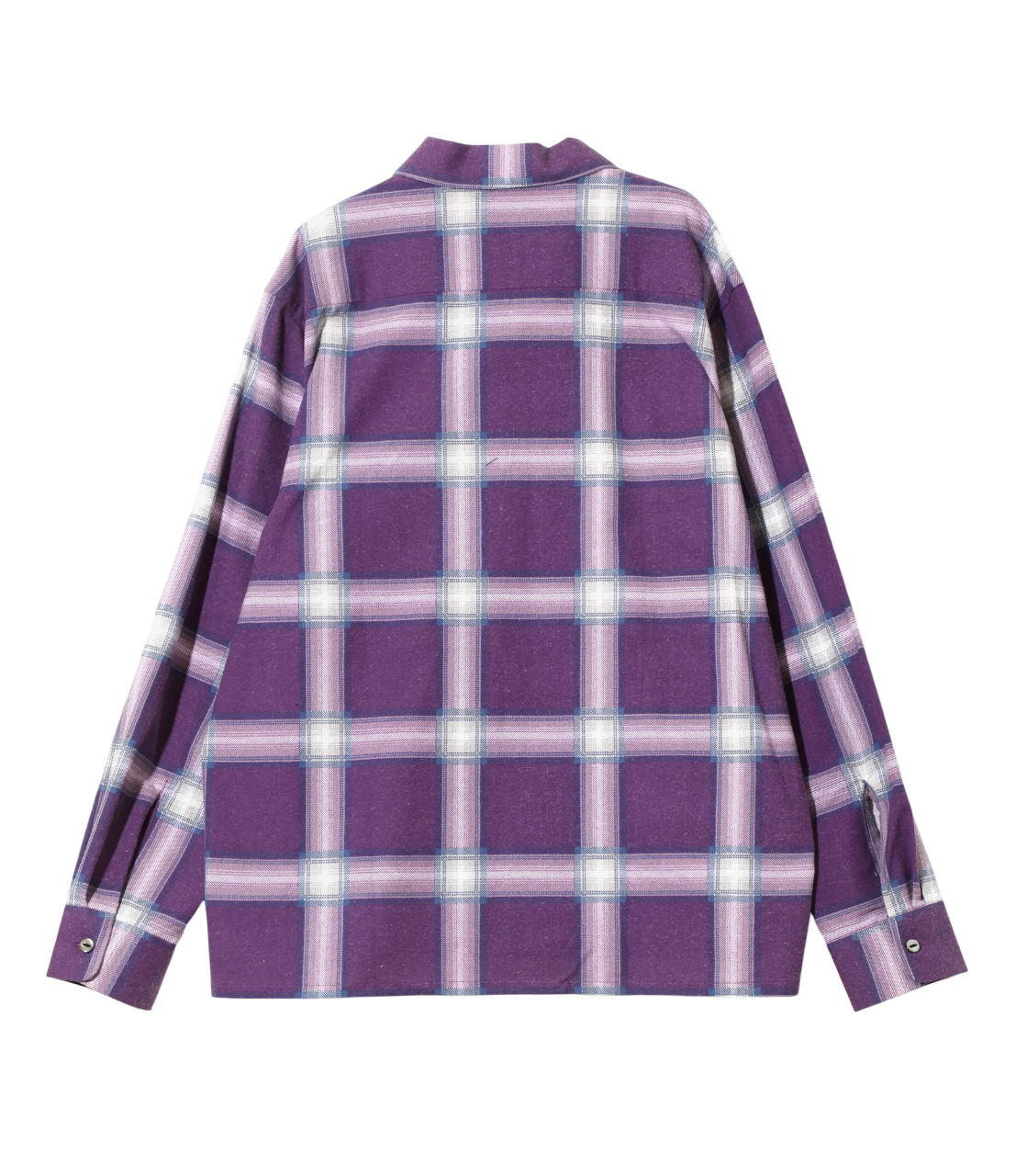 One-Up Shirt - Purple - Printed Flannel / Plaid