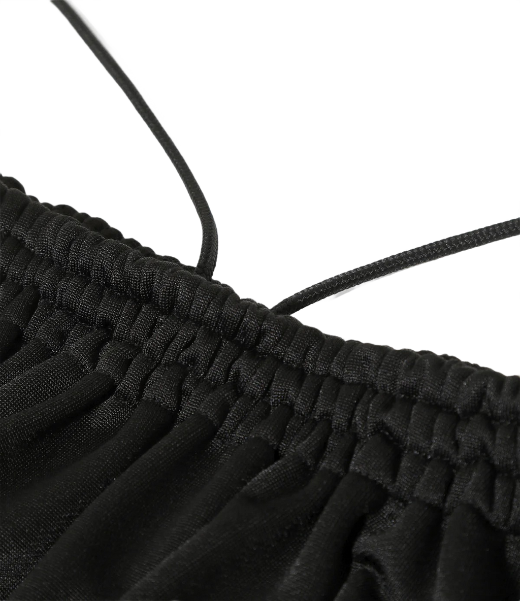 Balloon Track Skirt - Black - Bright Jersey