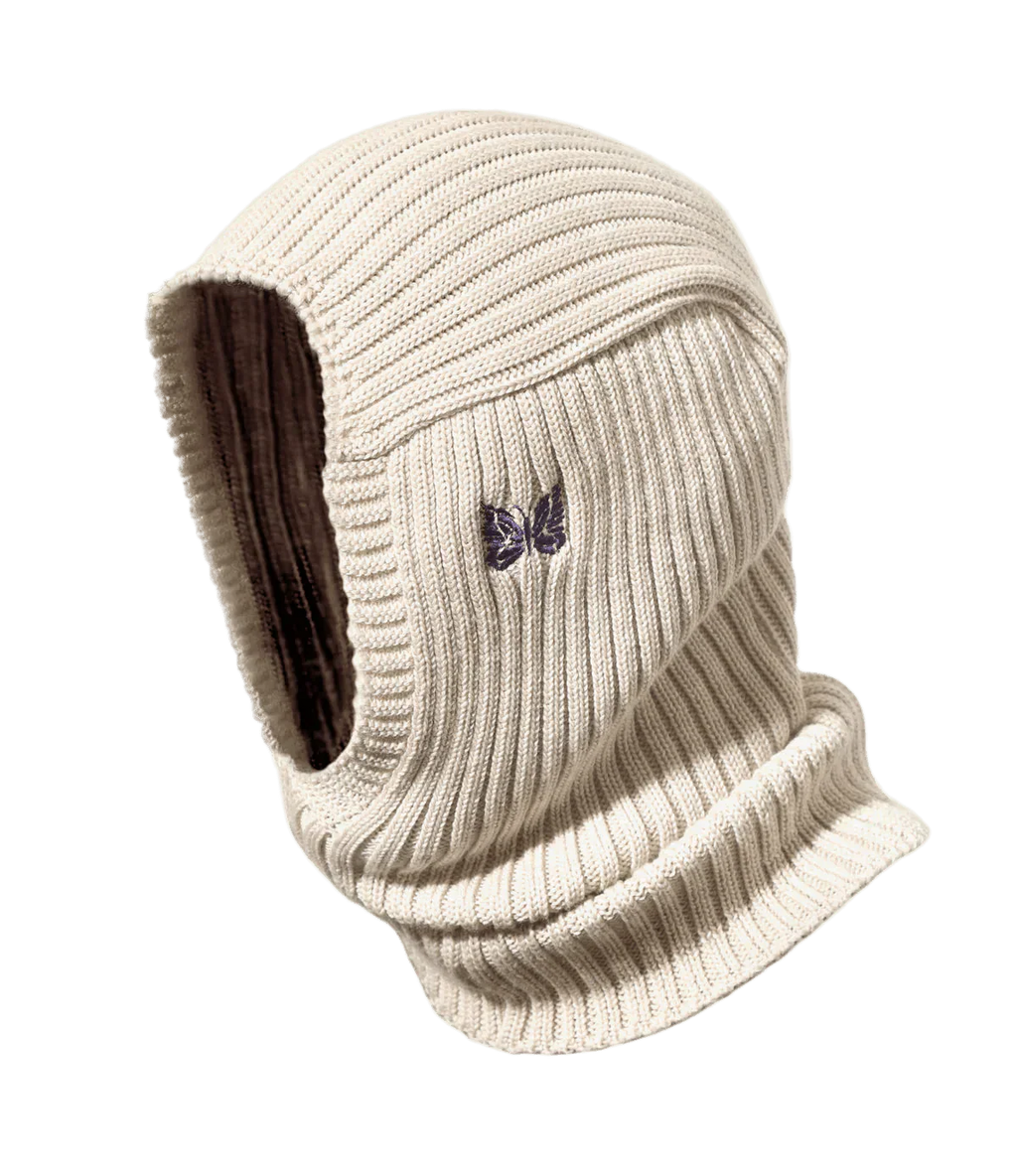 Balaclava - Beige - Merino Wool - Needles Official Store | Track Pants Jackets and Collections