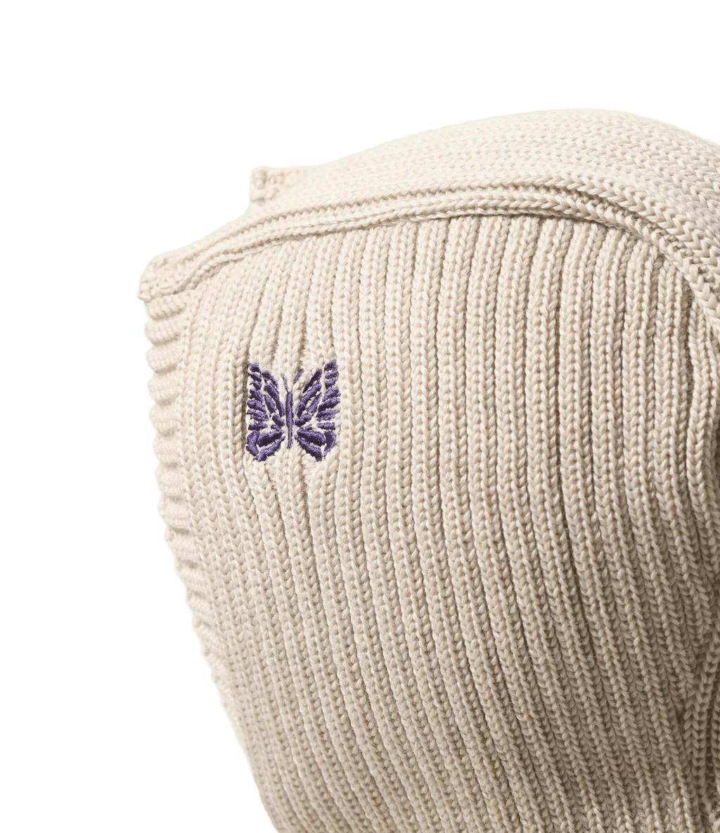 Balaclava - Beige - Merino Wool - Needles Official Store | Track Pants Jackets and Collections