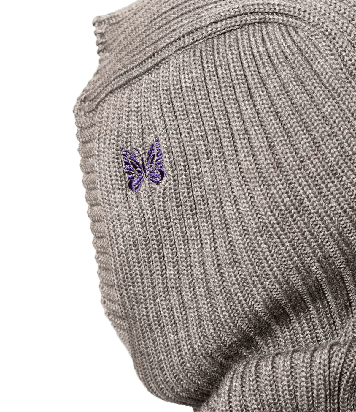 Balaclava - Grey - Merino Wool - Needles Official Store | Track Pants Jackets and Collections