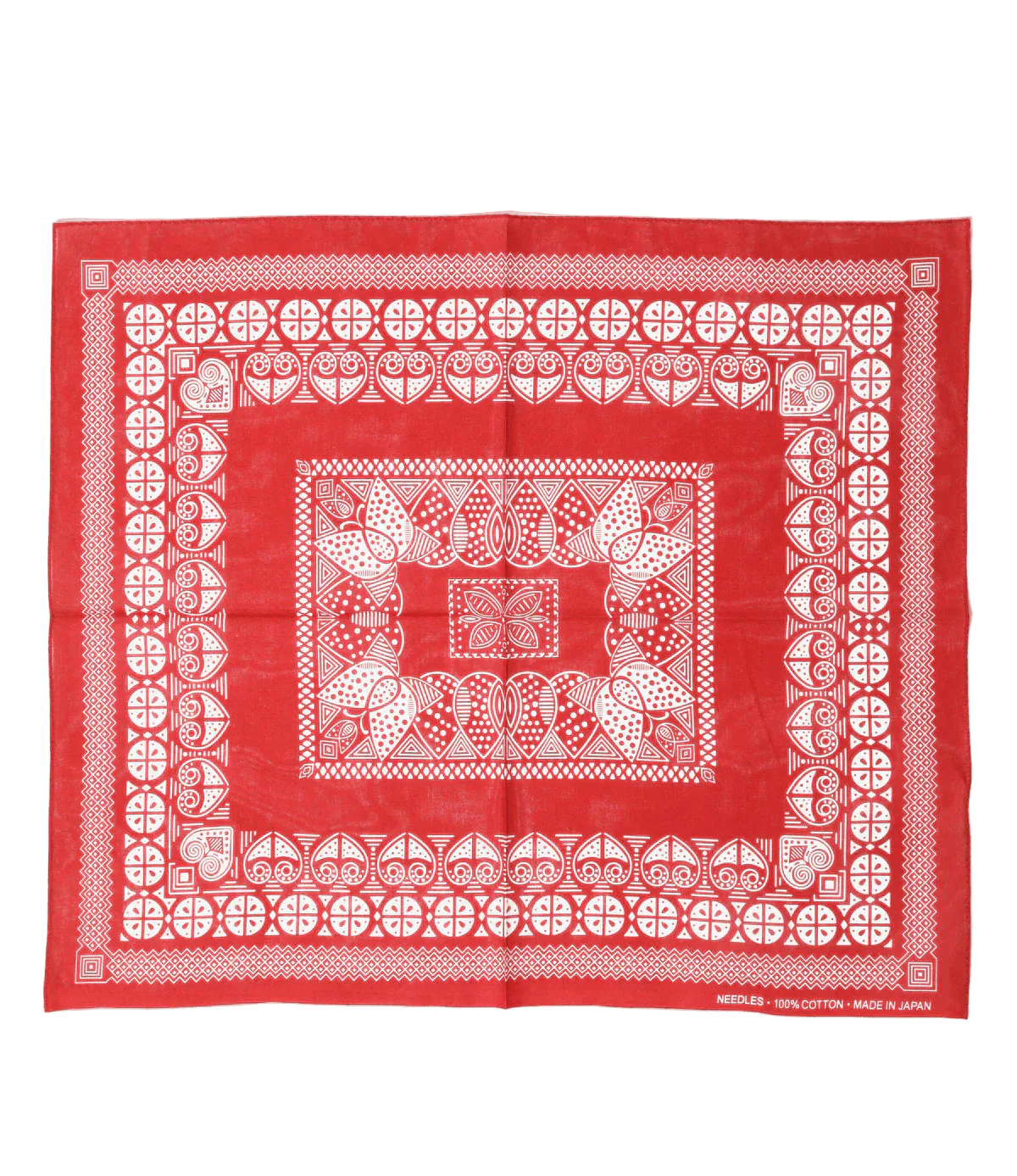 Bandana - Red - Rectangle - Needles Official Store | Track Pants Jackets and Collections