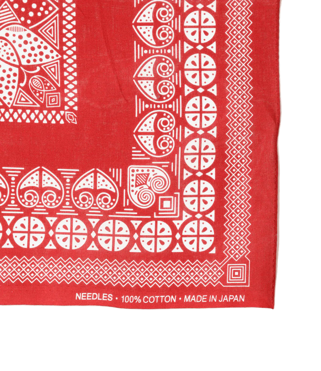 Bandana - Red - Rectangle - Needles Official Store | Track Pants Jackets and Collections