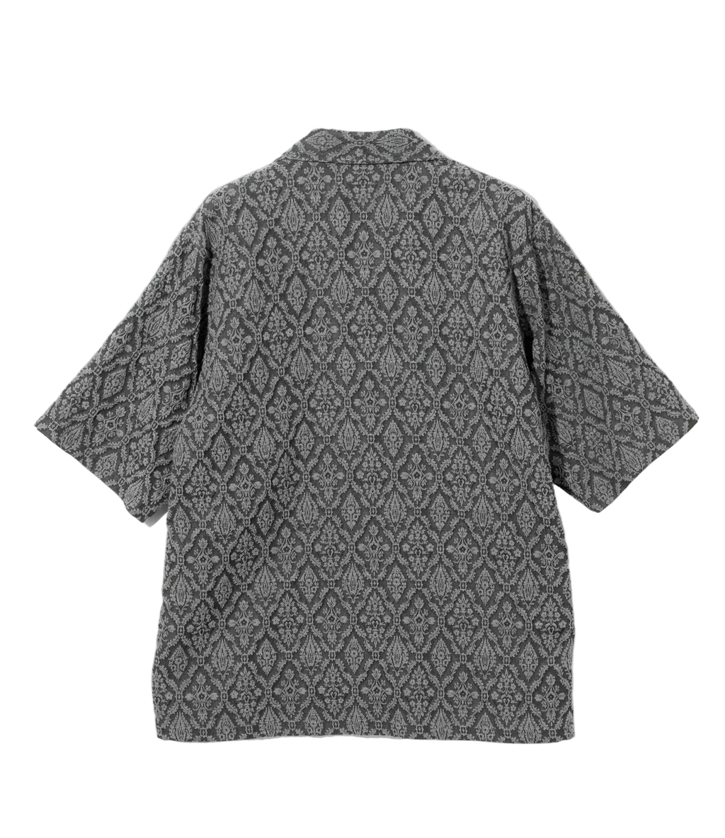 Cabana Shirt - Grey - Victorian Jacquard - Needles Official Store | Track Pants Jackets and Collections
