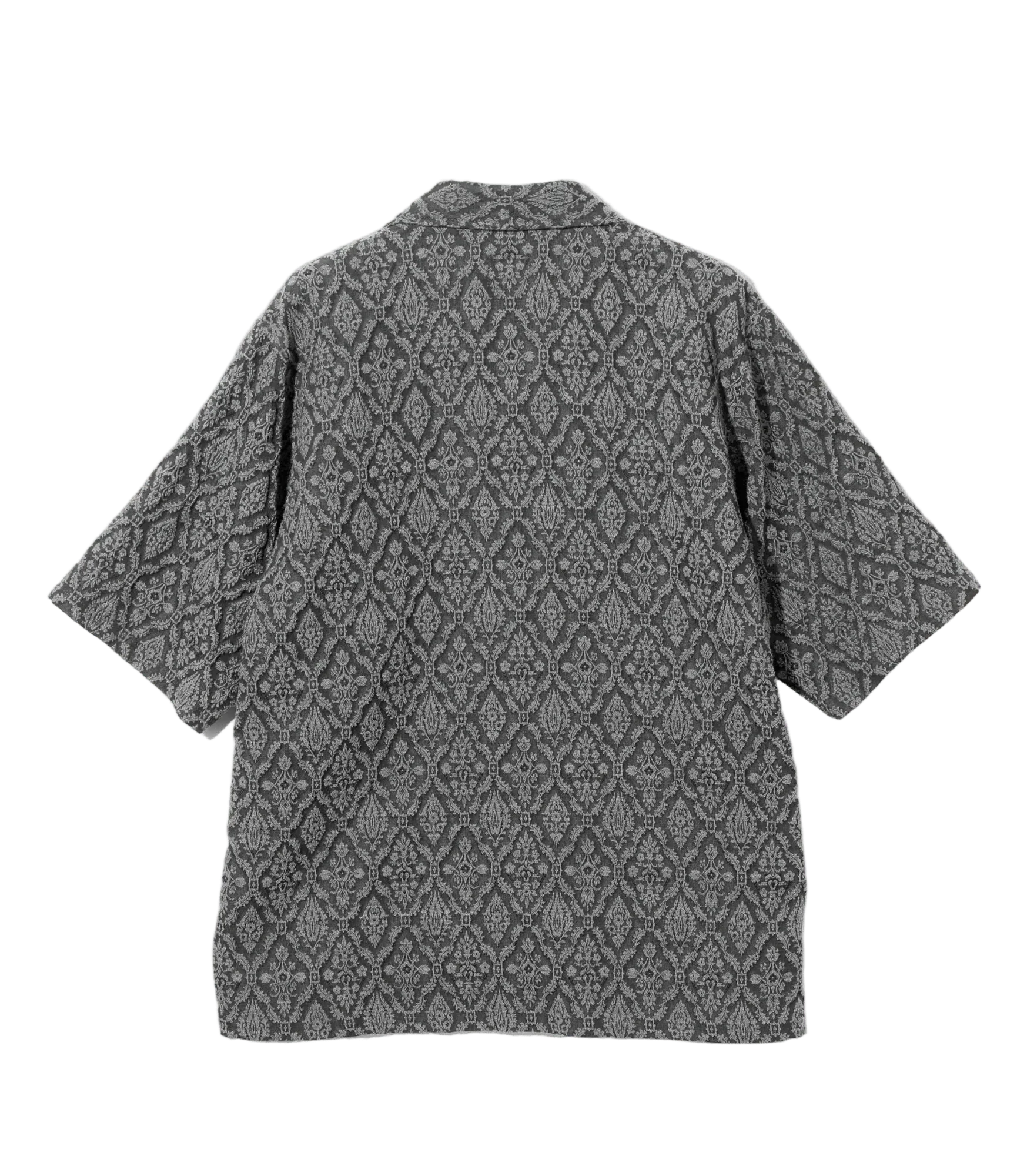 Cabana Shirt - Grey - Victorian Jacquard - Needles Official Store | Track Pants Jackets and Collections