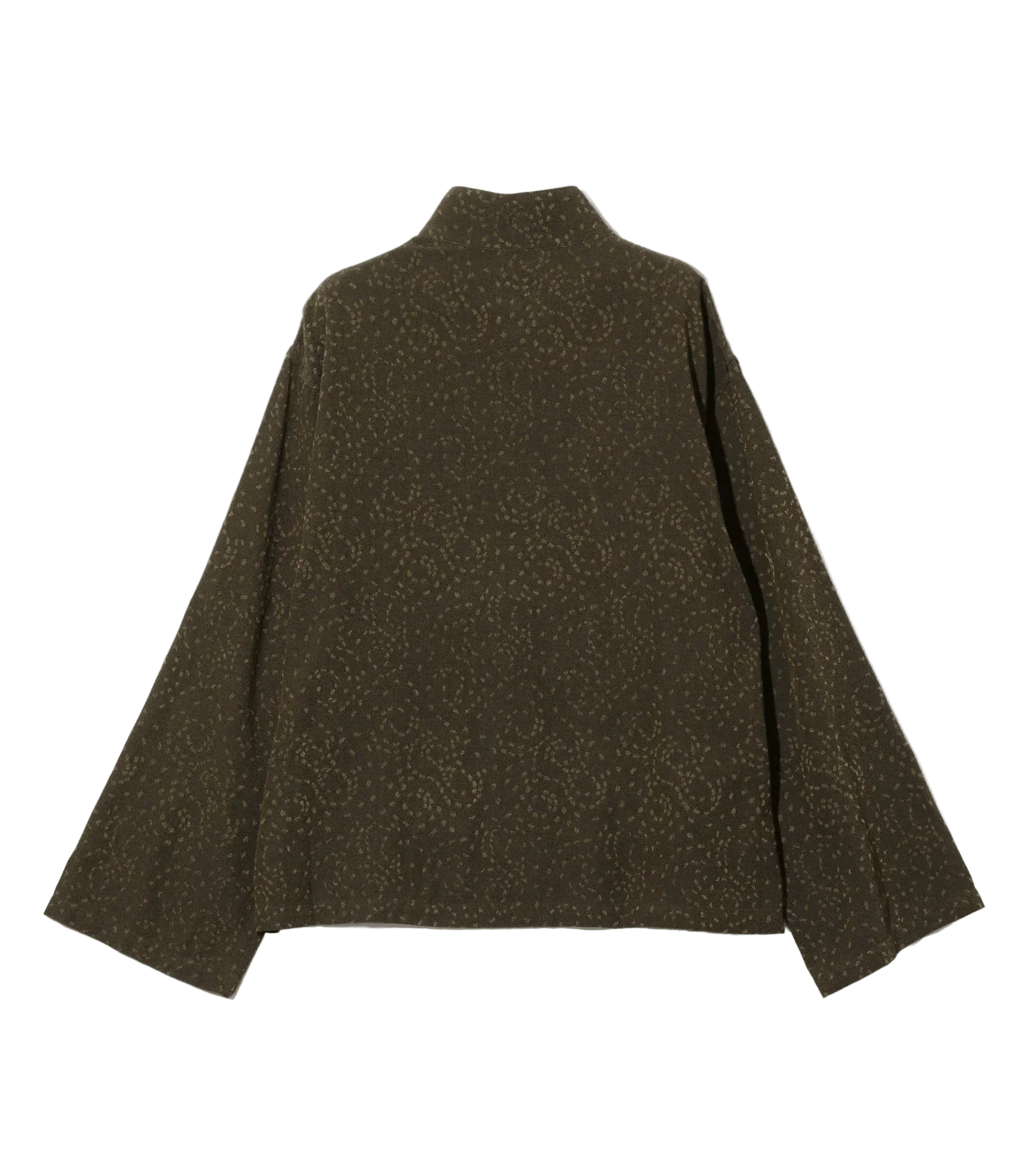 China Shirt - Olive - Abstract Jacquard - Needles Official Store | Track Pants Jackets and Collections