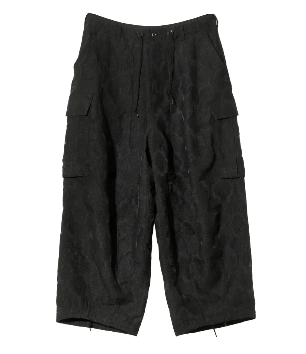 H.D. BDU Pant - Black - Victorian Sheer - Needles Official Store | Track Pants Jackets and Collections