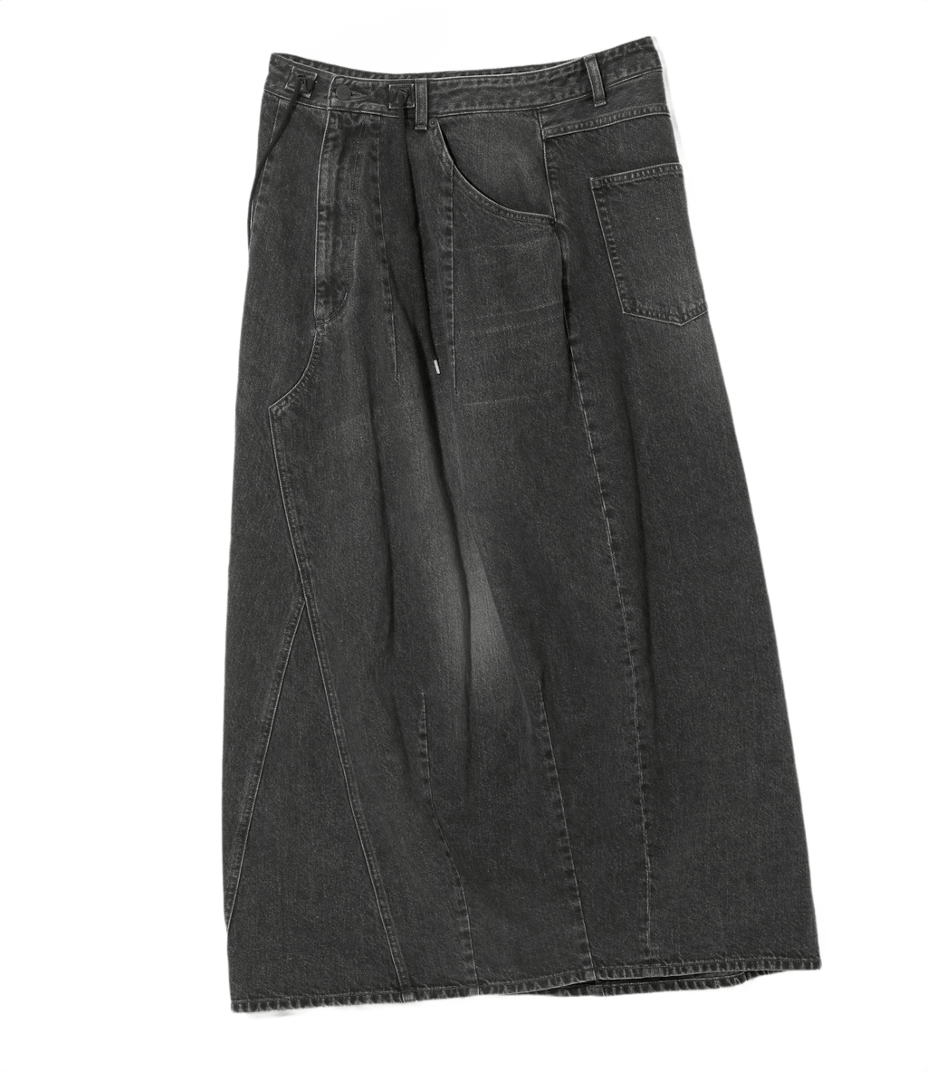 H.D. Jean Skirt - Black - 12oz Denim - Needles Official Store | Track Pants Jackets and Collections