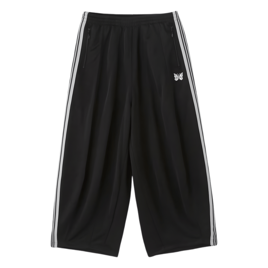 NEEDLES H.D. TRACKPANTS - BLACK & WHITE – Needles Official Store