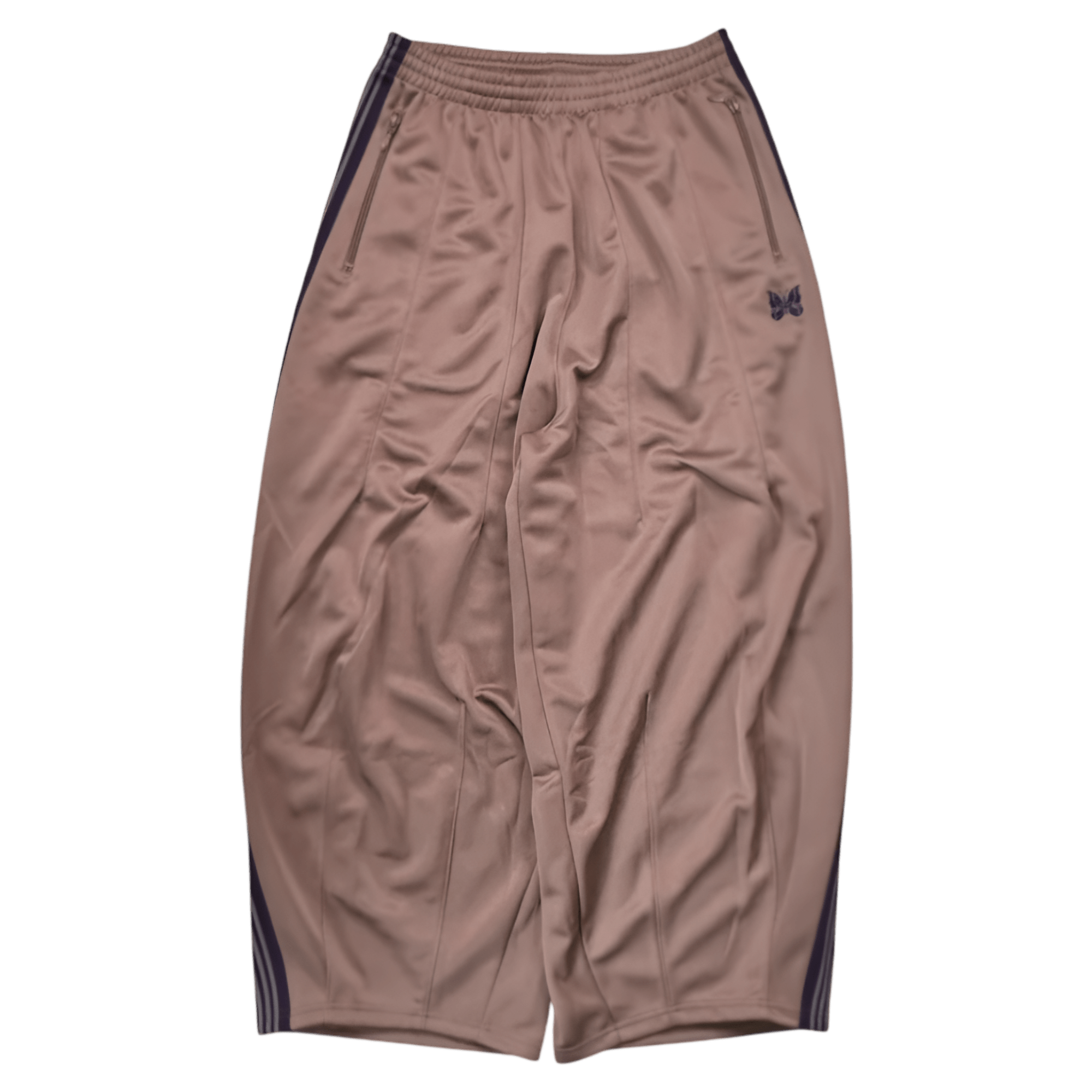 パンツ needles track pants taupe Mens Pants Oversized Taupe Needles Pants Men Women 1 1 Wide Leg