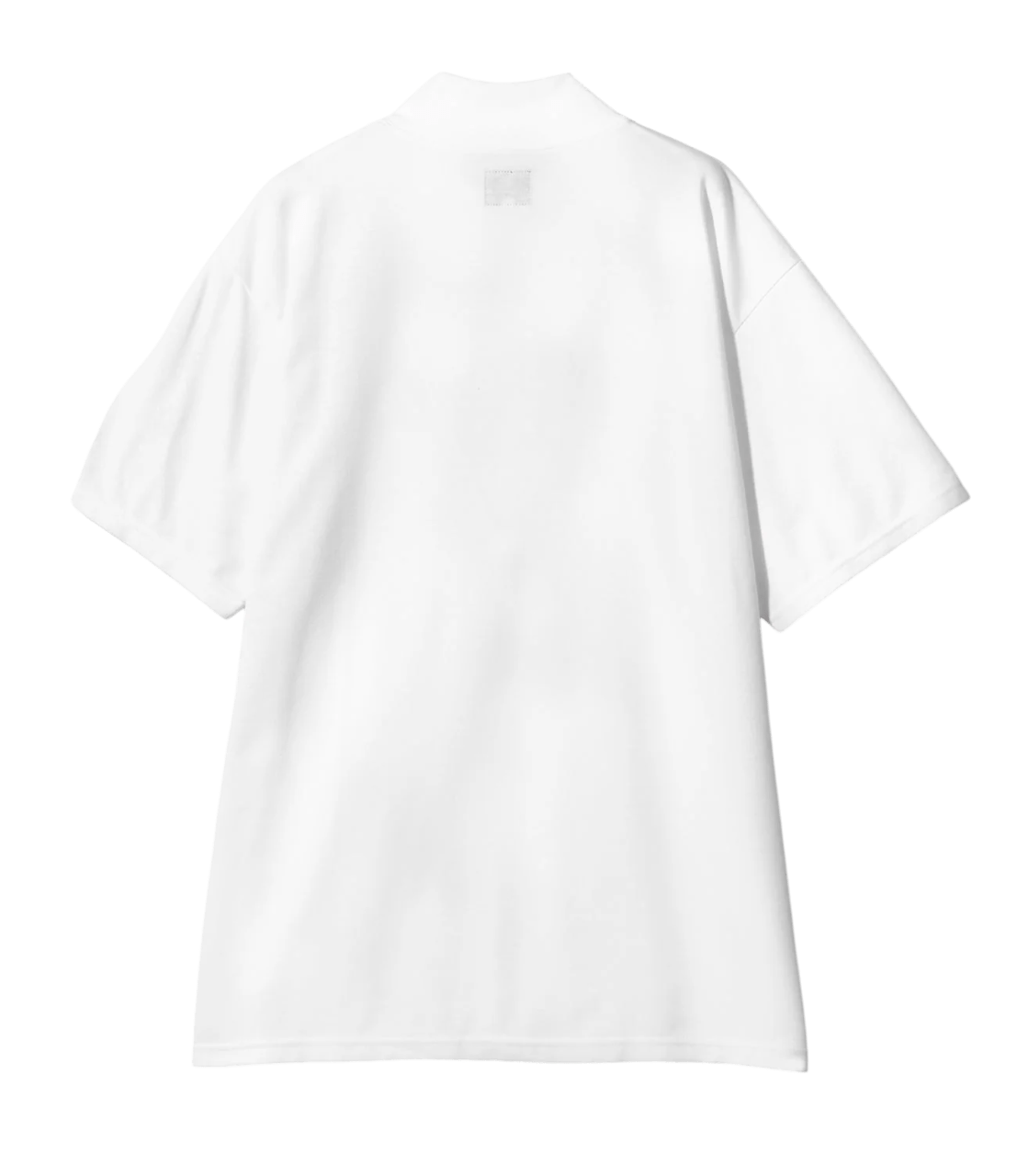 Needles Mock Neck T-shirt Short Sleeves - White - Needles Official Store | Track Pants Jackets and Collections