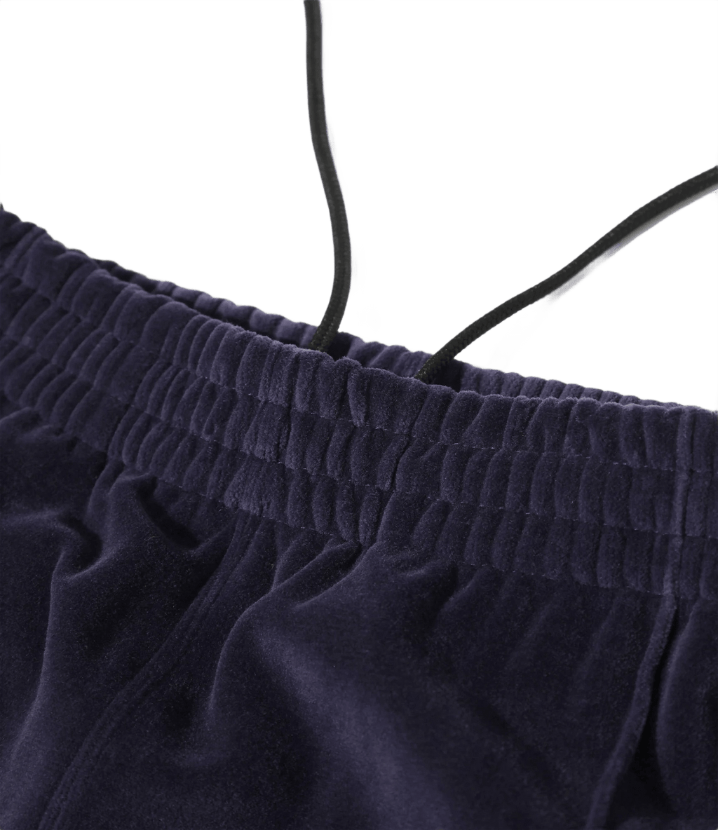 Needles Narrow Track Pants - Navy Velour - Needles Official Store | Track Pants Jackets and Collections