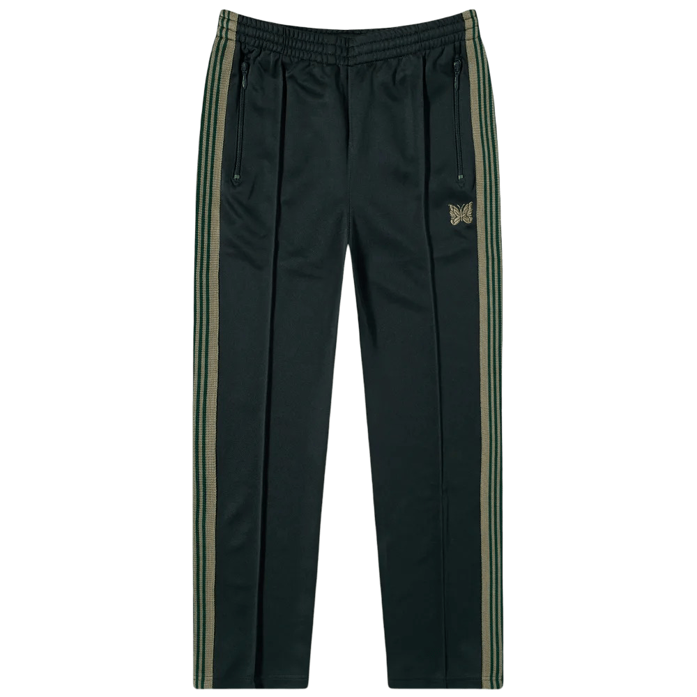 NEEDLES TRACK PANT - DARK GREEN - Needles Official Store | Track Pants Jackets and Collections