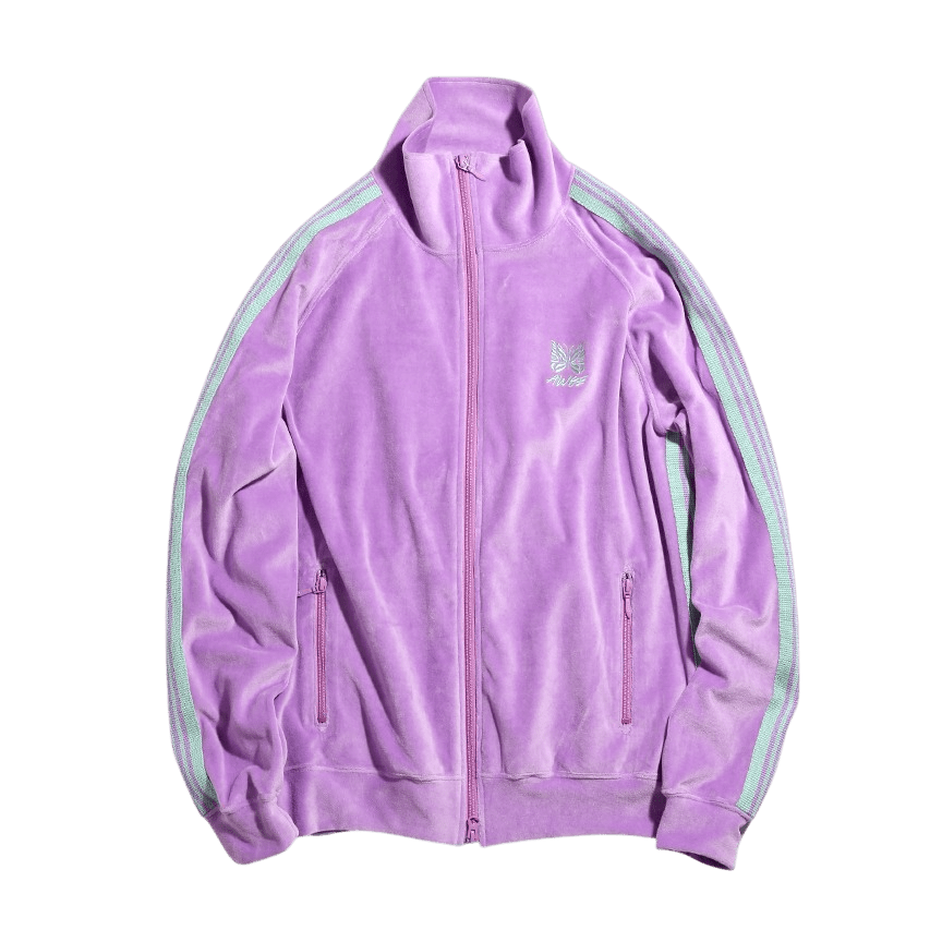 NEEDLES x AWGE Velour Track Jacket - Needles Official Store | Track Pants Jackets and Collections
