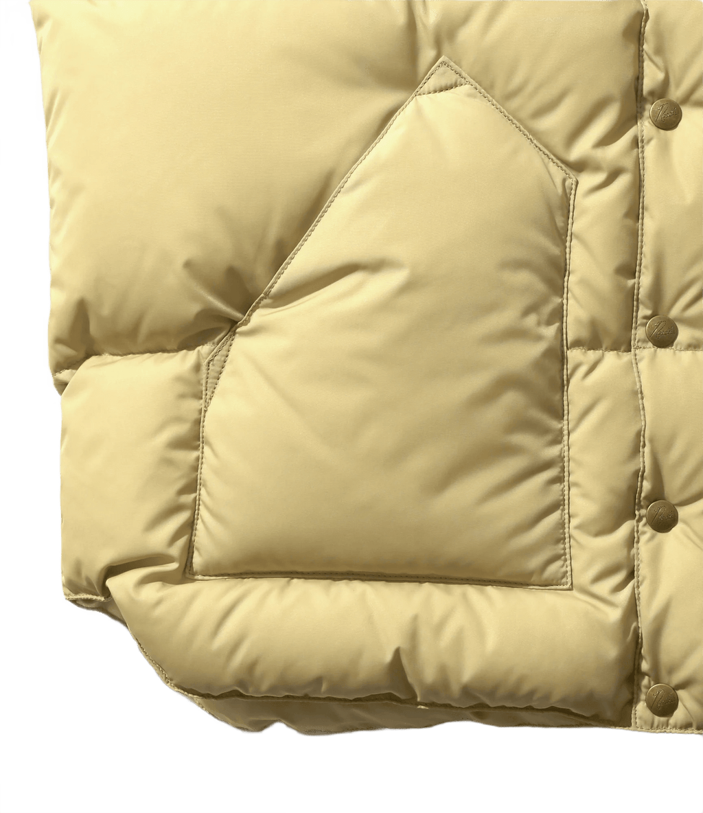 Needles x Rocky Mountain Featherbed - Vest - Beige - Needles Official Store | Track Pants Jackets and Collections