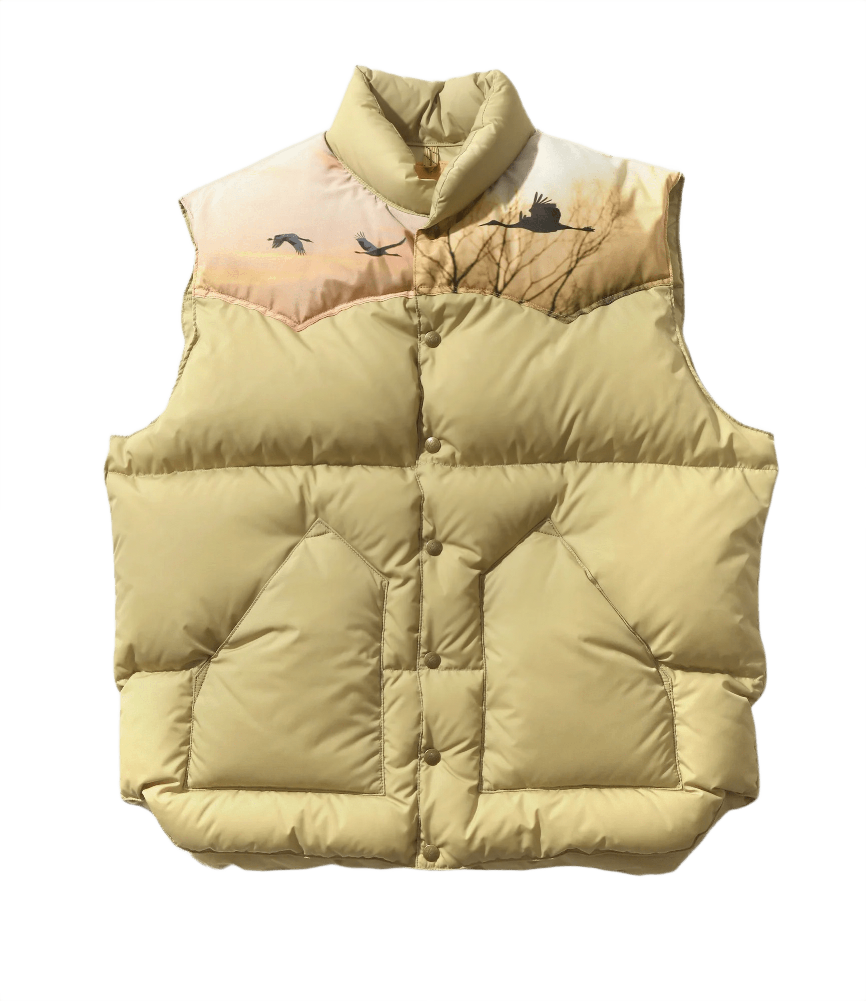 Needles x Rocky Mountain Featherbed - Vest - Beige - Needles Official Store | Track Pants Jackets and Collections