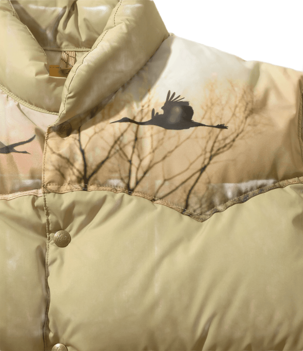 Needles x Rocky Mountain Featherbed - Vest - Beige - Needles Official Store | Track Pants Jackets and Collections