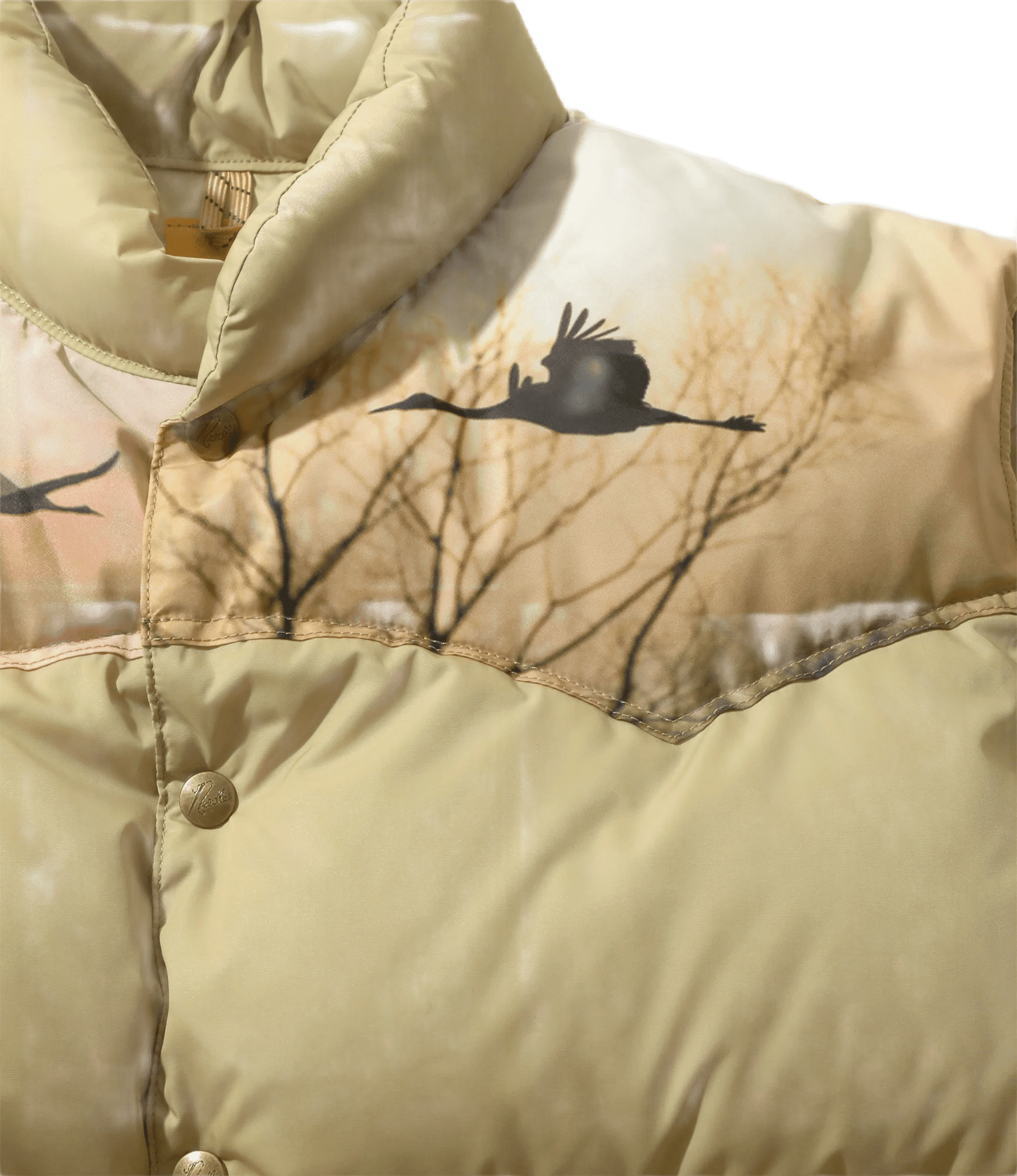 Needles x Rocky Mountain Featherbed - Vest - Beige - Needles Official Store | Track Pants Jackets and Collections