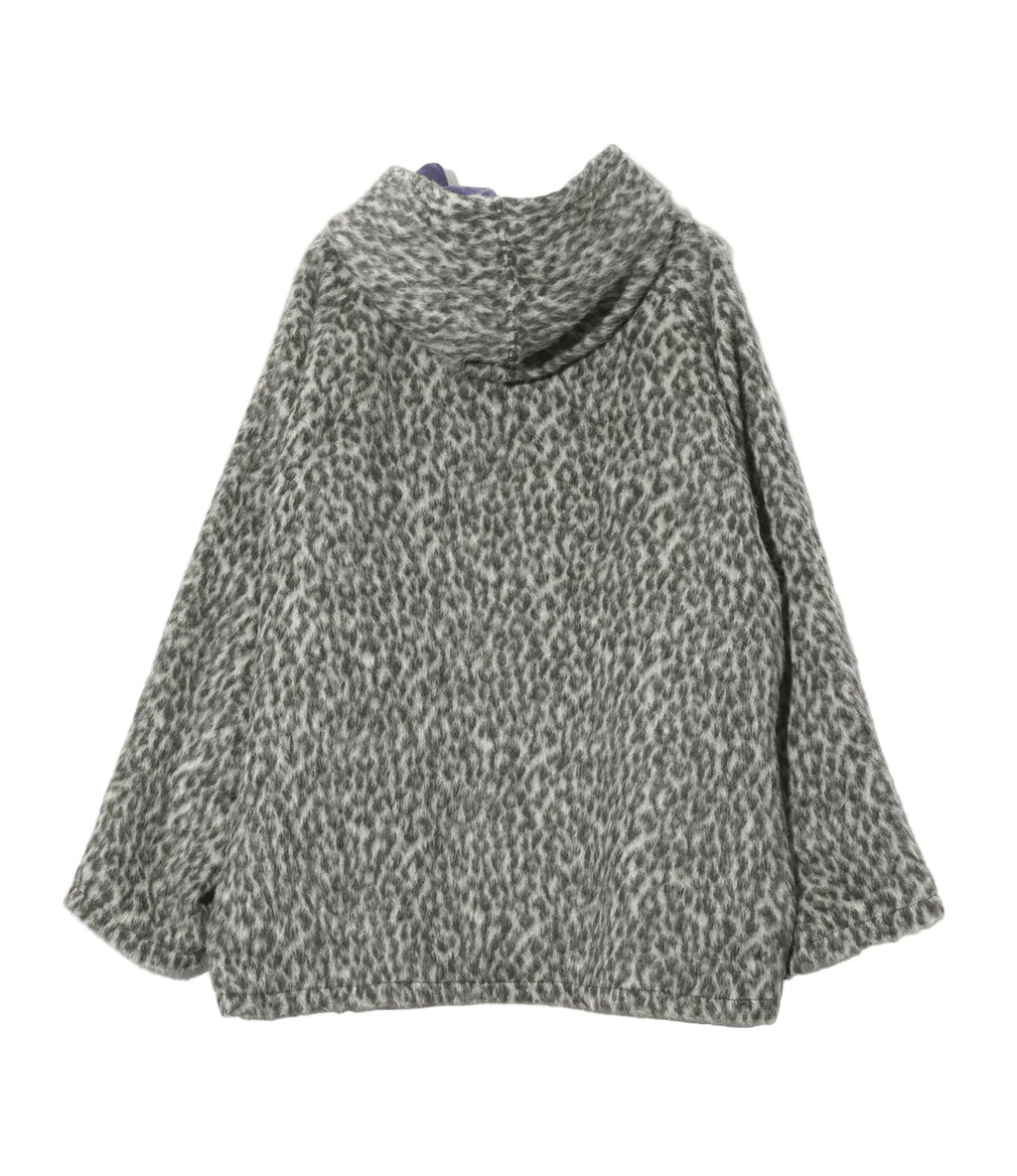 Over Parka - Leopard - Alpaca Shaggy - Needles Official Store | Track Pants Jackets and Collections