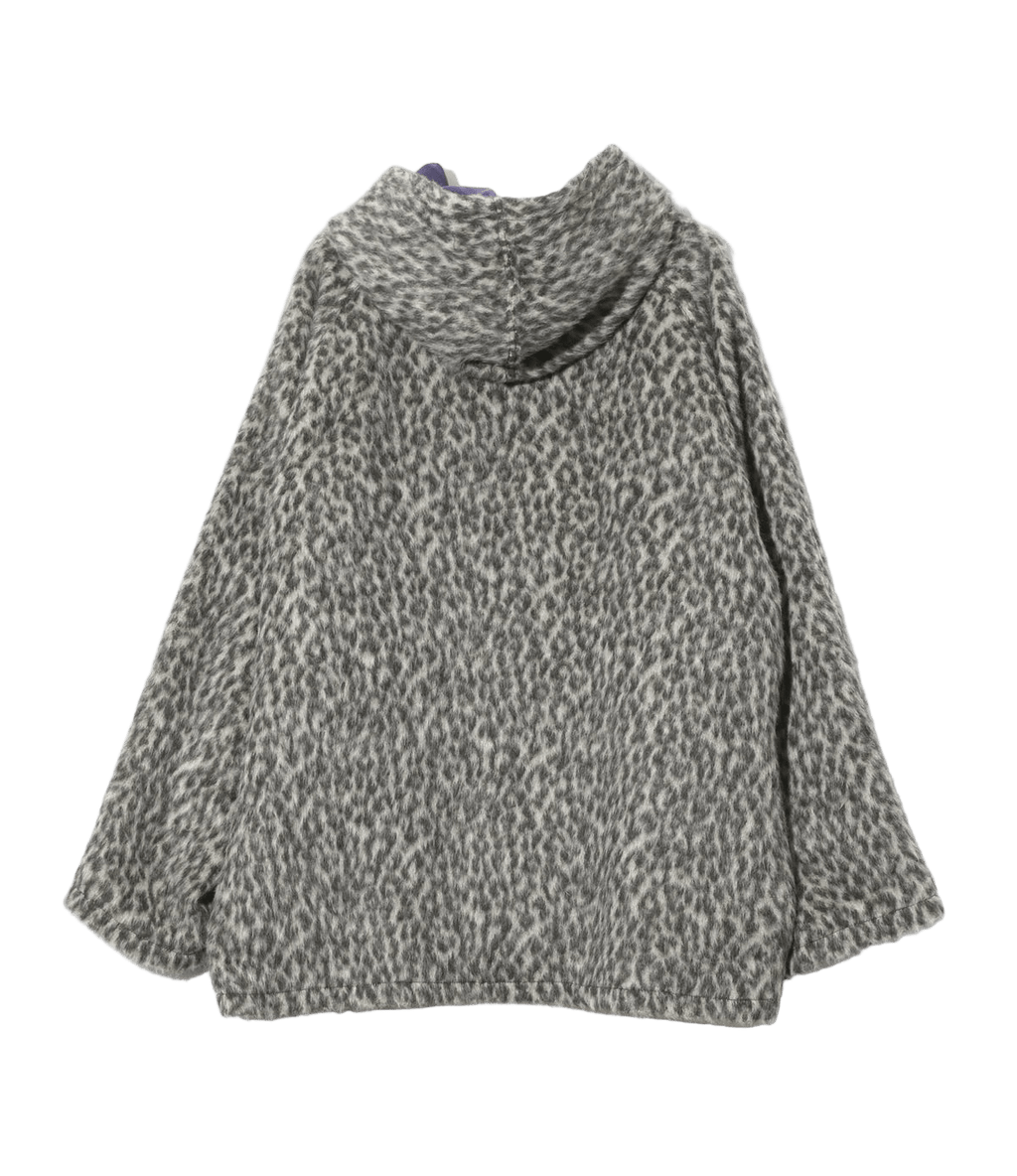 Over Parka - Leopard - Alpaca Shaggy - Needles Official Store | Track Pants Jackets and Collections