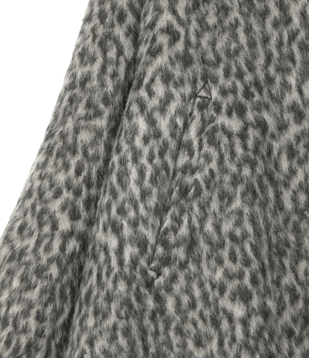 Over Parka - Leopard - Alpaca Shaggy - Needles Official Store | Track Pants Jackets and Collections