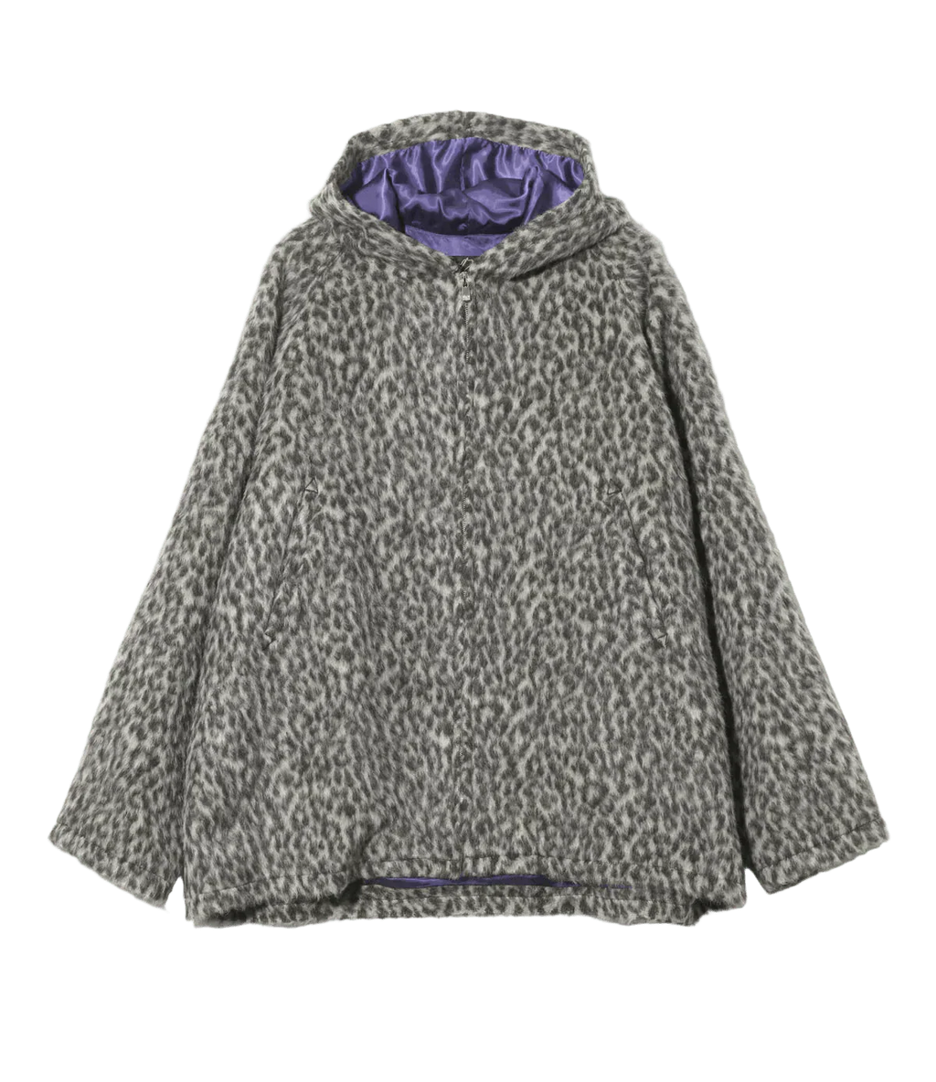 Over Parka - Leopard - Alpaca Shaggy - Needles Official Store | Track Pants Jackets and Collections