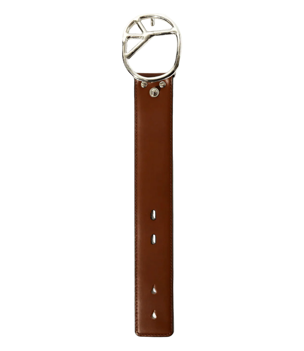 Peace Buckle Narrow Bracelet - Brown - Steer Lthr - Needles Official Store | Track Pants Jackets and Collections