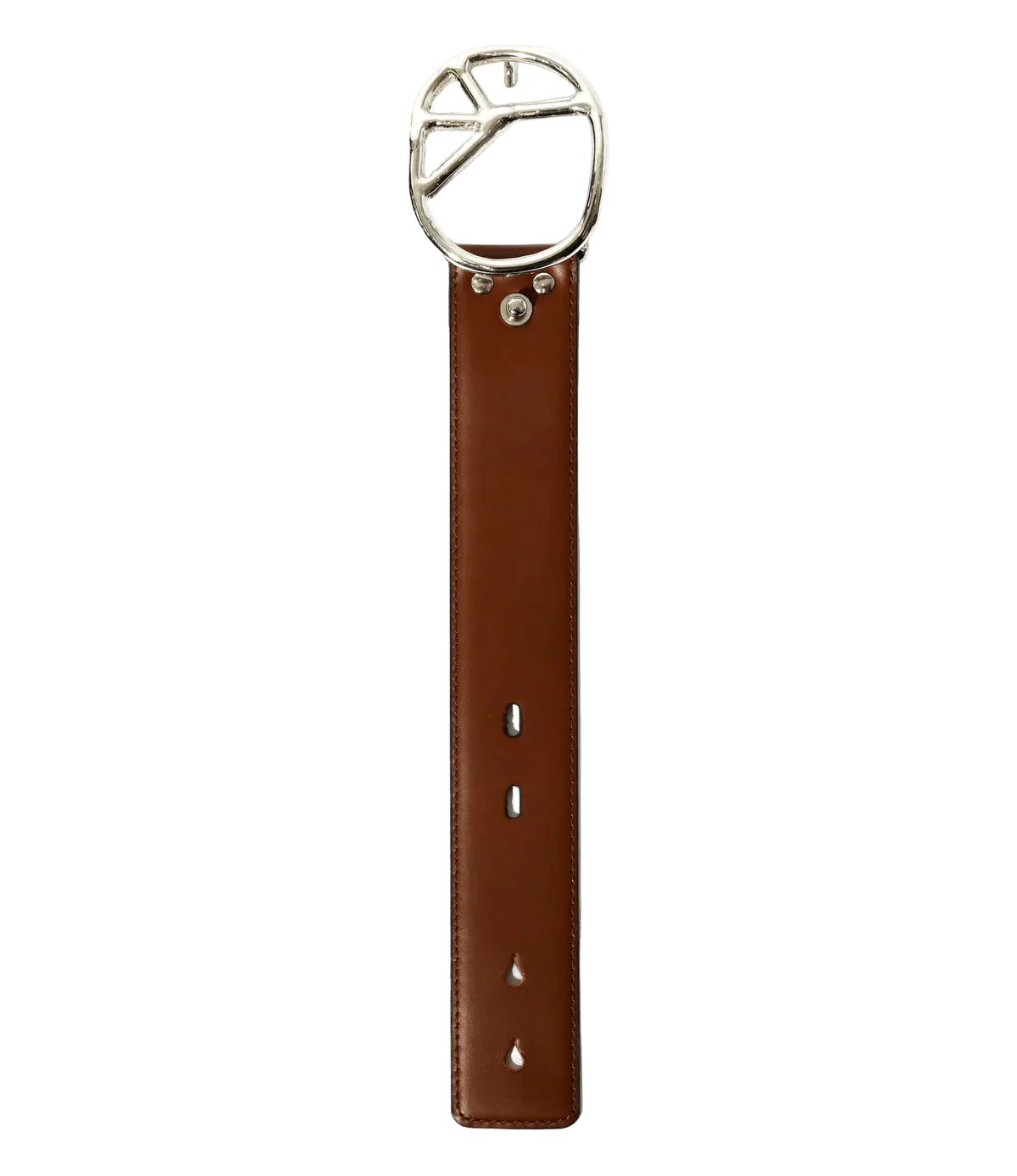 Peace Buckle Narrow Bracelet - Brown - Steer Lthr - Needles Official Store | Track Pants Jackets and Collections