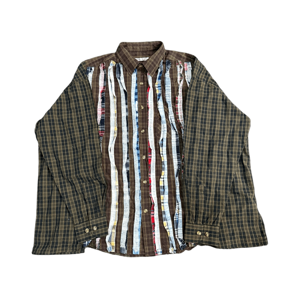 Rebuild by Needles Flannel Ribbon Shirt - Needles Official Store | Track Pants Jackets and Collections