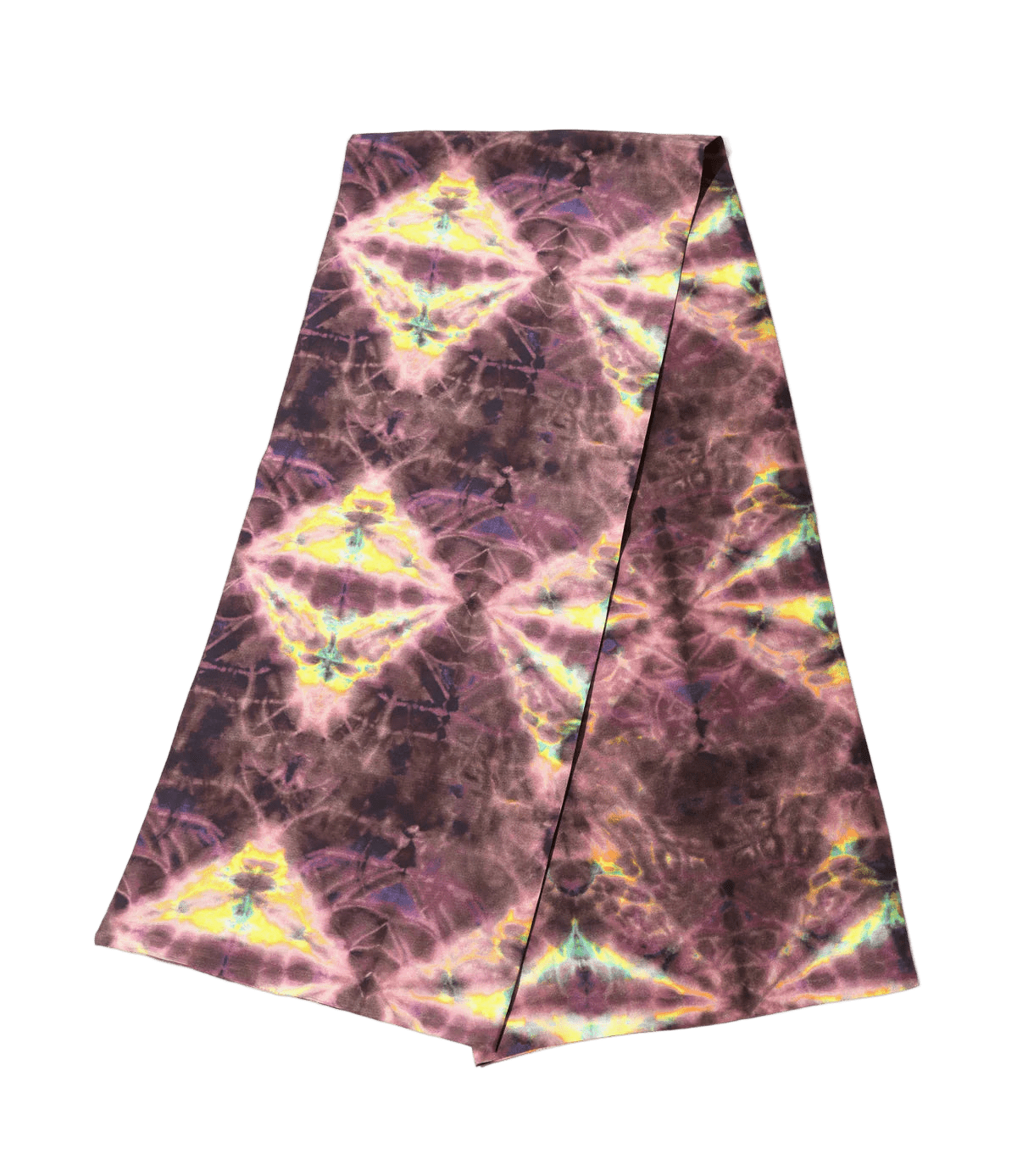 Scarf - Purple - Printed Silk Crepe - Needles Official Store | Track Pants Jackets and Collections