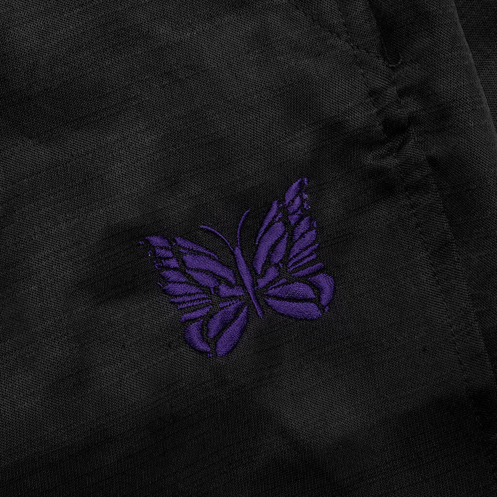 String Cowboy Short Poly Slub Sateen - Black - Needles Official Store | Track Pants Jackets and Collections